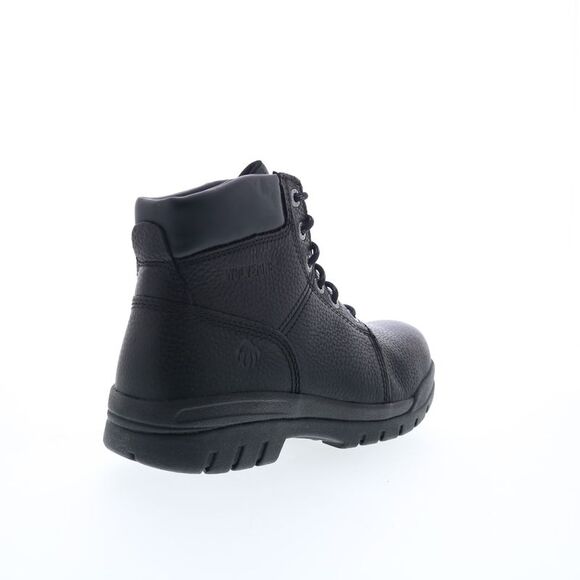 Wolverine Mens Marquette 6" Steel Toe EH Slip Resistant Black Boots (NWT) - Picture 7 of 7